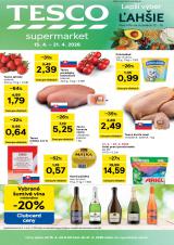 1. strana letáka Tesco 15. 4. - 21. 4. 2026 Supermarkety