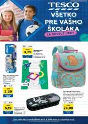 Tesco leták  s platnosťou 3. 8. - 13. 9. 2026 Katalóg